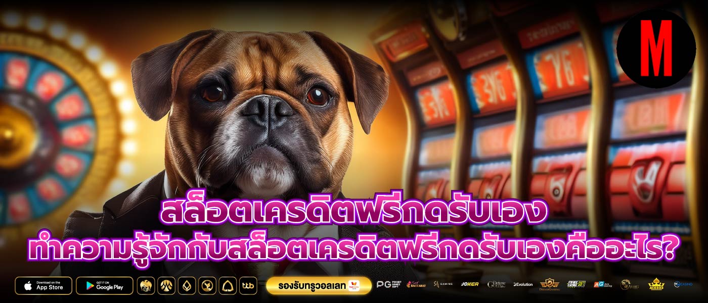สล็อตเครดิตฟรีกดรับเอง ทำความรู้จักกับสล็อตเครดิตฟรีกดรับเองคืออะไร?