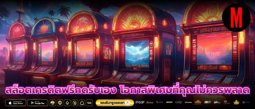 สล็อตเครดิตฟรีกดรับเอง โอกาสพิเศษที่คุณไม่ควรพลาด